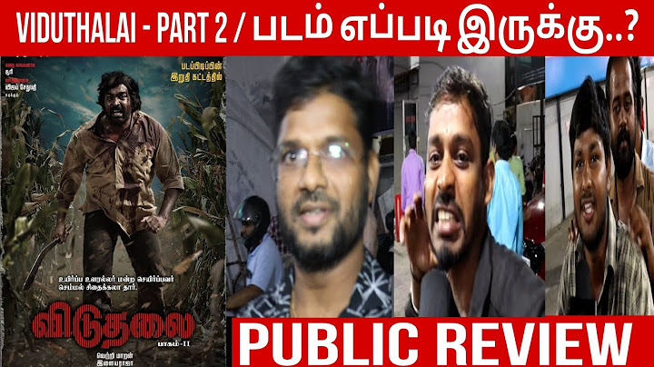 Viduthalai 2 Public Review | Viduthalai 2 Movie Review | Viduthalai 2 Review | Viduthalai Part 2
