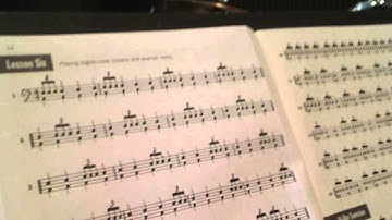 My approach to teaching and counting 1/8th note triplets
