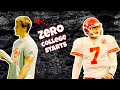 NFL Quarterbacks That BARELY PLAYED In College