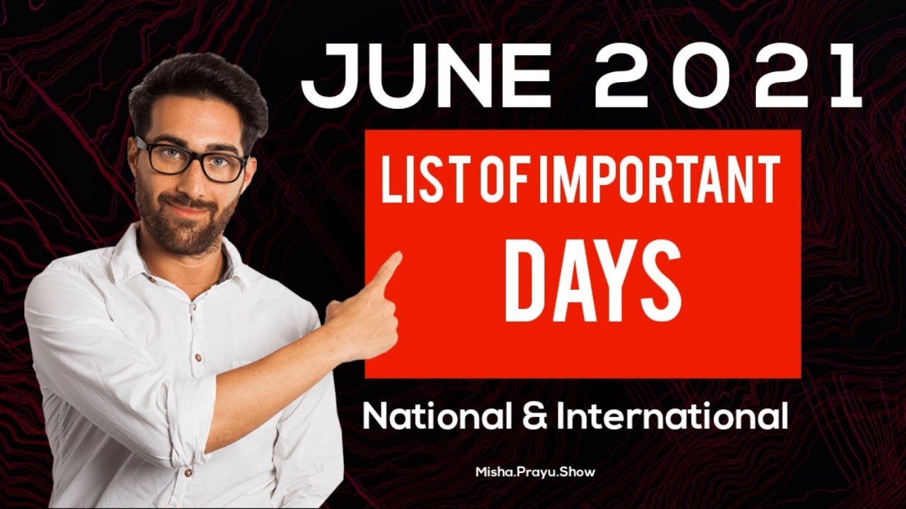 August 21 Full List Of Important National And International Days Special Days In August 21 Youtube