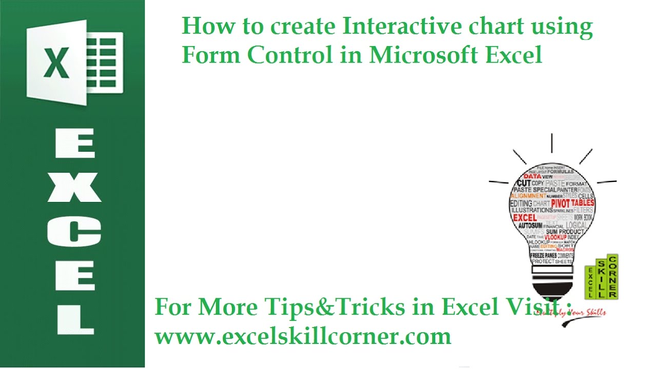 How To Create Interactive Charts In Excel