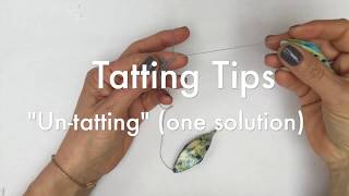 Celebrity Tatting Tips - "Un-Tatting" (one solution) Wealth