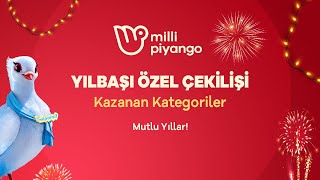 Milli Piyango 31 Aralık 2022 Çekilişi No. 55 - Kazanan Kategoriler