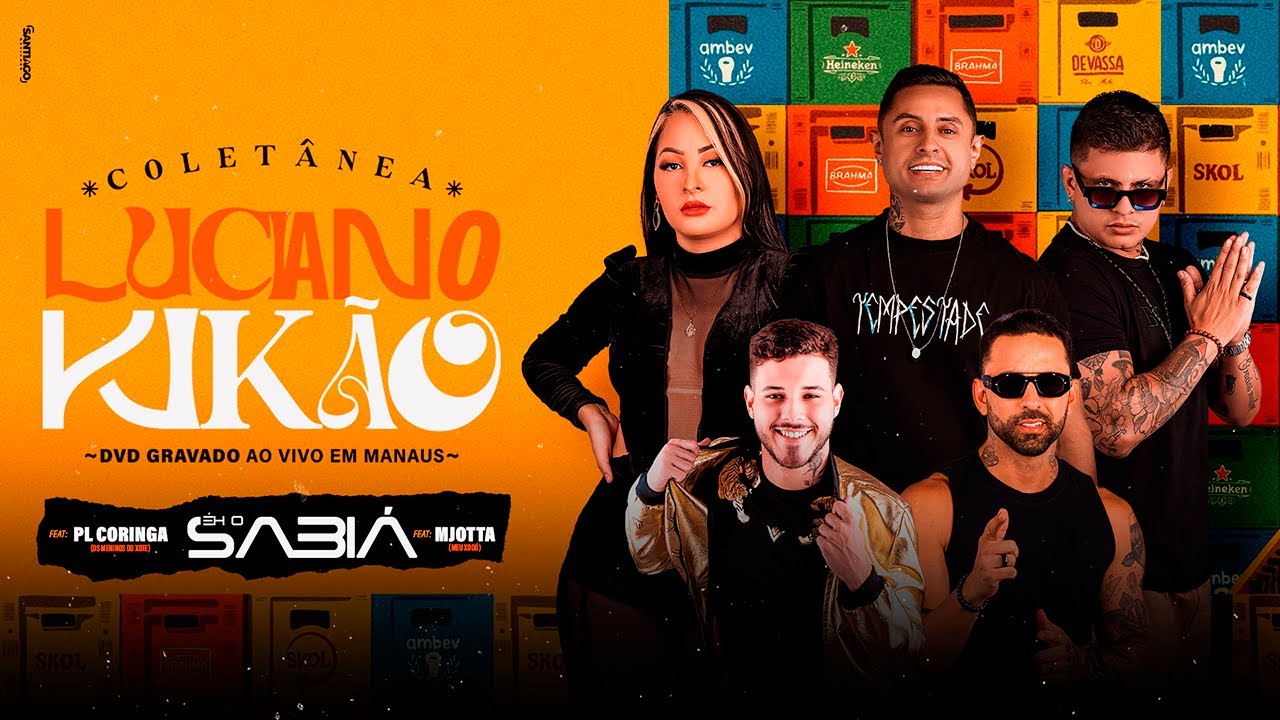 DVD SABIÁ COLETÂNEA LUCIANO KIKÃO 