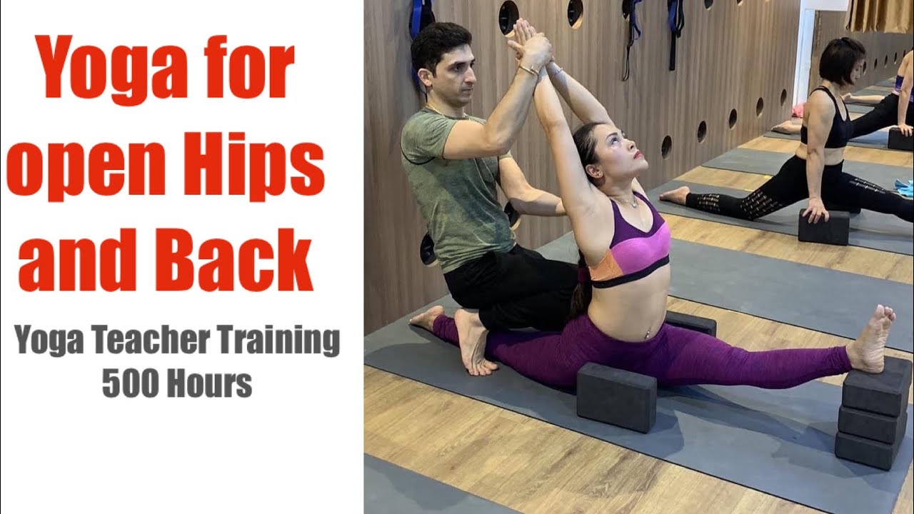 10 Minutes Yoga for Open Hips and Back // Yttc 500 Hours