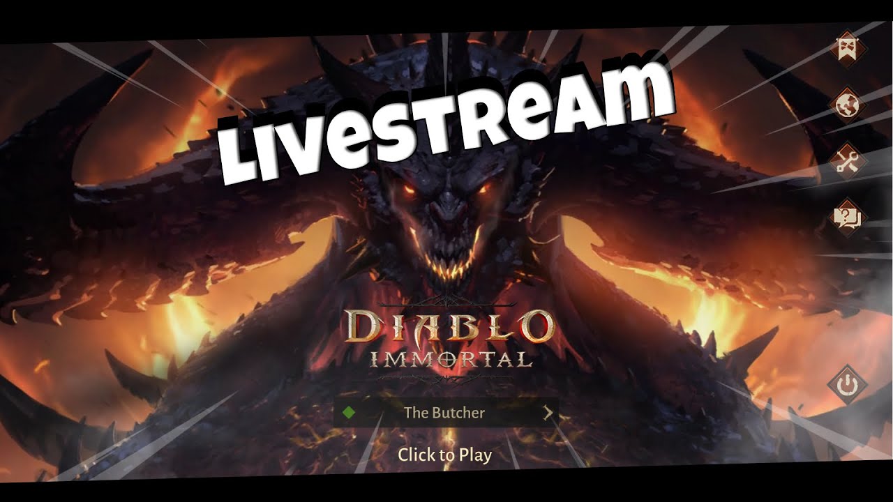 LiVE | Diablo immortal Crusader Gameplay