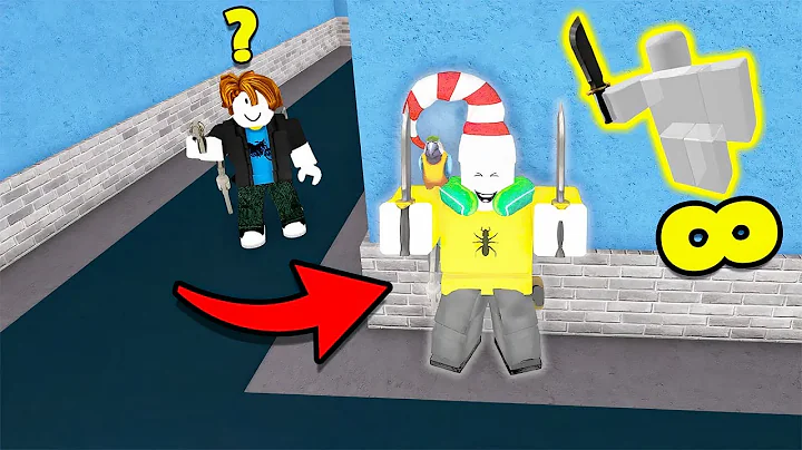 USING PERMANENT GHOST POWER IN MM2.. (Roblox Movie)