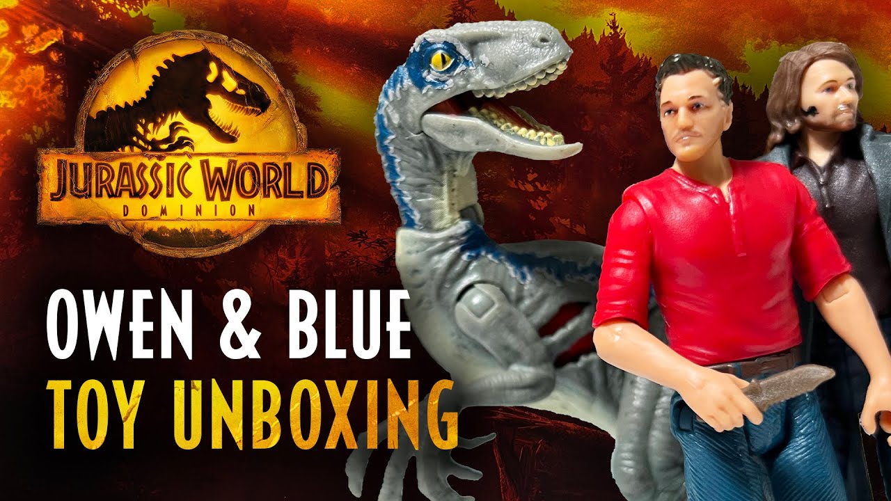 UNBOXING Jurassic World Dominion "Extreme Damage" Pursuit Pack from Mattel / collectjurassic.com