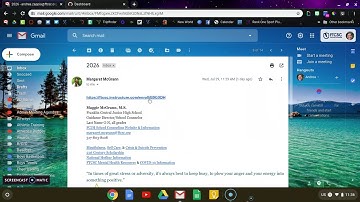 Check Email/Enroll in Canvas