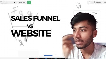 What EXACTLY is SALES FUNNEL 😲- SALESFUNNEL vs WEBSITE
