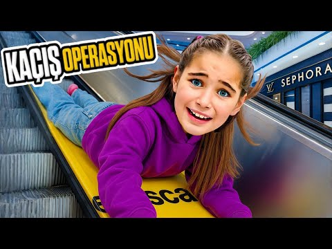 ELİF SİNEM'S SCOOTER AND SUITCASE ESCAPE MISSION ‼️