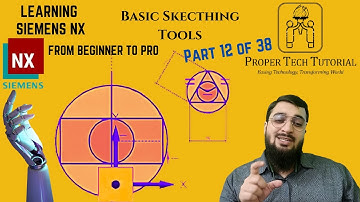 Methods to Create Point, Rectangle, Circle, Line, Arc, Profile & Spline (12/38) @ProperTechTutorial