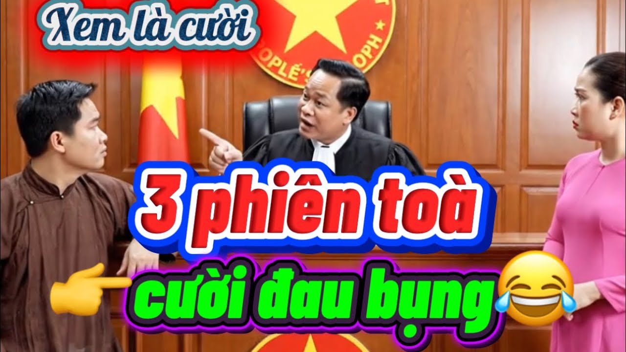 🔥 “3 Phiên Tòa – 3 Quyết Định Khiến Cả Phòng Xử Án Cười Xỉu”