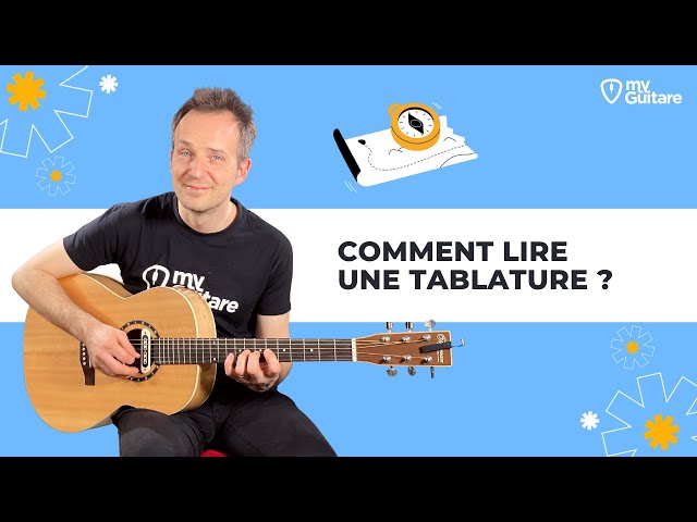 COMMENT LIRE UNE TABLATURE GUITARE ? - Cours de guitare débutant 