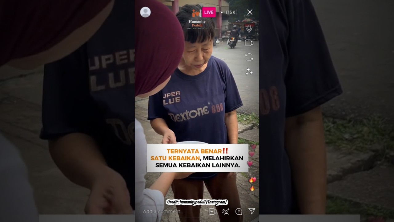 Ver Satu Kebaikan Melahirkan Kebaikan Lainnya: Ketulusan Doa Seorang Cece di Mobil Makan Gratis 🍱🥺❤️ no YouTube Ver Satu Kebaikan Melahirkan Kebaikan Lainnya: Ketulusan Doa Seorang Cece di Mobil Makan Gratis 🍱🥺❤️ no YouTube