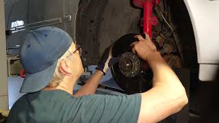 SAAB 9-5 speed sensor and brake dust shield  │Tobe Tinkering