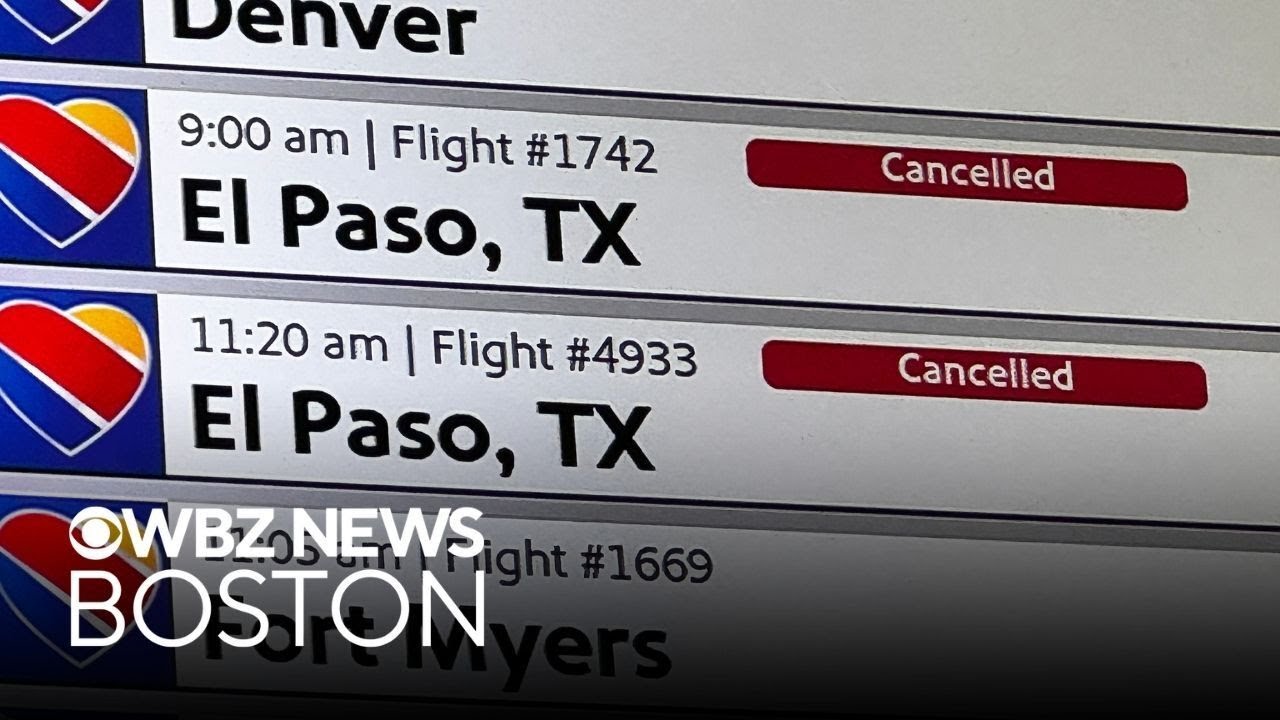 El Paso, Texas flights grounded because of Mexican cartel drones