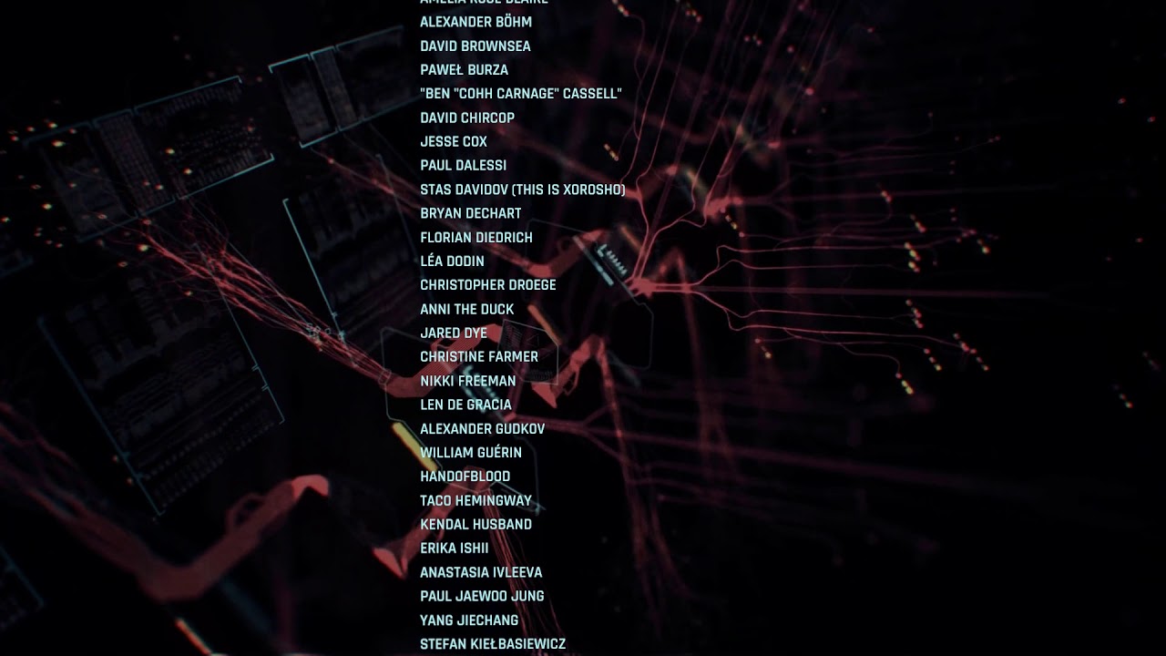 Credits Song - CYBERPUNK 2077