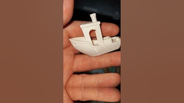 Creality k1 17 minut benchy print test. #3dprinting #timelapse #short #k1 #creality