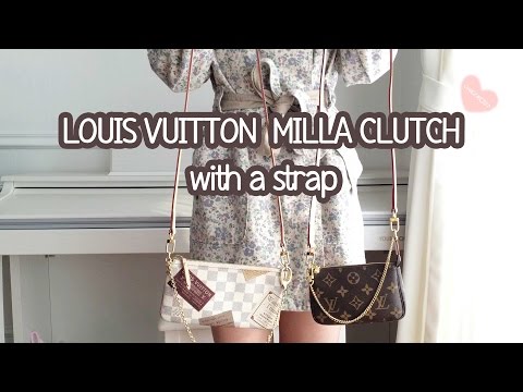 Louis Vuitton Damier Azur Pochette Milla MM QJA1480SWA020