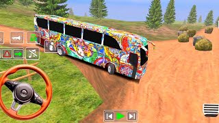 Coach Bus Simulator India Off-road Driving Bus Game | New Update 2025 Full Gameplay Video Part #128  screenshot 5