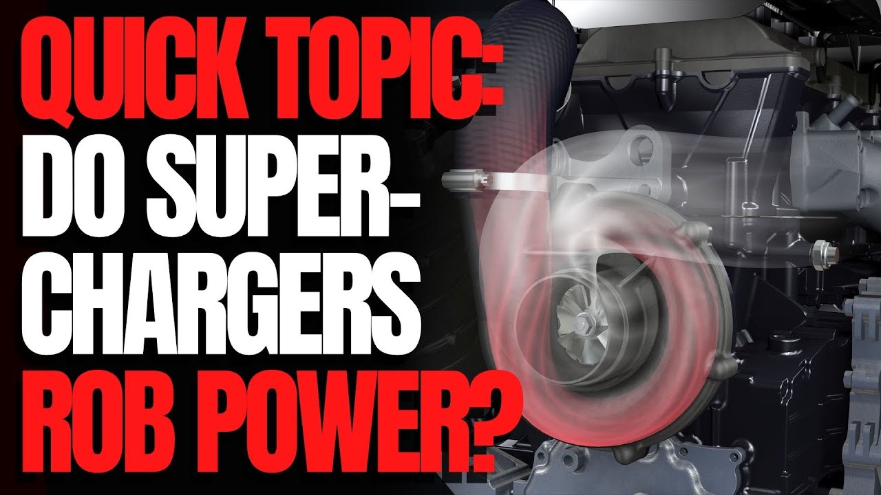 Do Superchargers Rob Horsepower? WCJ Quick Topics YouTube