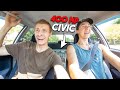 400 Horsepower Turbo Civic Reactions! | Boosted John