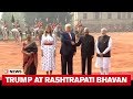 US President Inspects The Guard Of Honour At Rashtrapati Bhavan