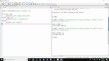 8 - If-statements, in operator, user input