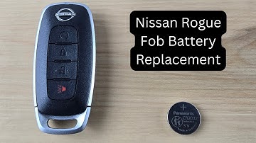 How To Replace or Change Nissan Rogue Remote Key Fob Battery 2023 - 2025
