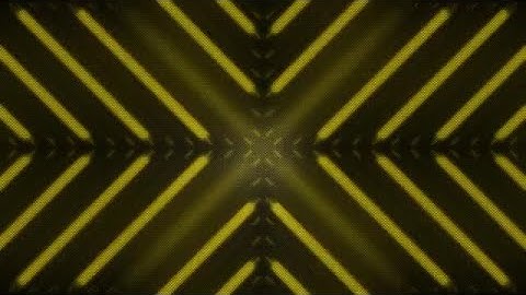 Yellow Disco LED VJ Loop Stock Motion Graphics