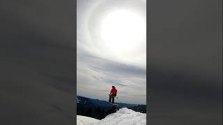 Advice to myself 2 hours ago... the gap goes! Build the lip now ya kook! #skiing