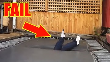 Trampoline Fails Compilation 2016 - INSANE!