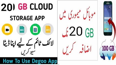 degoo app how to use | degoo cloud storage