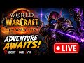 late night wow Stream chill vibes and progression