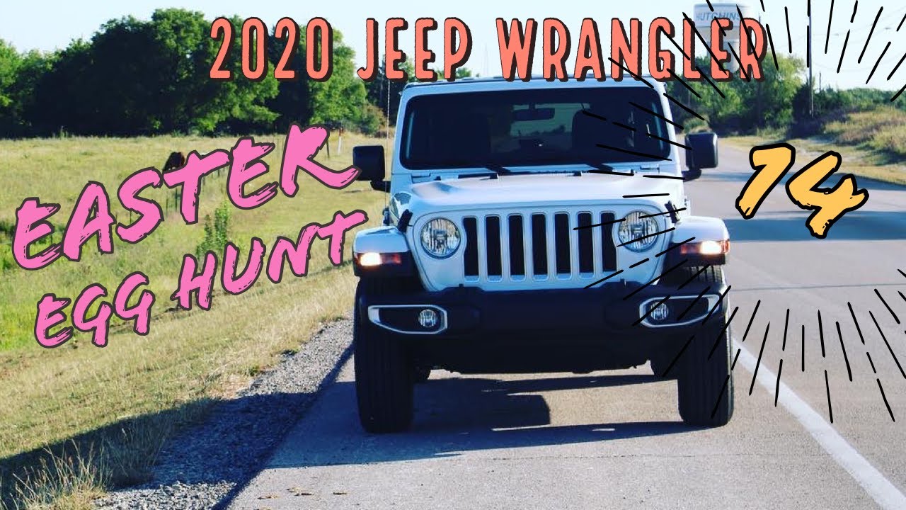 14 JEEP EASTER EGGS (Easter Egg Hunt) | My 2020 Jeep Wrangler SAHARA |  Amazing Grace Daily - YouTube