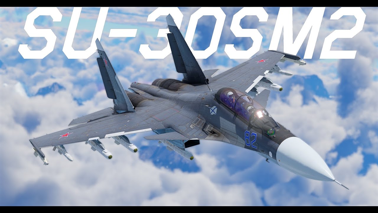 The Russia Super Sukhoi BIAS with BMPTㅣWar Thunder Su-30SM2ㅣUHQ 4K
