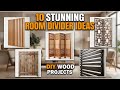 Top 10 Wooden Room Divider Screen Ideas | Stylish DIY Projects You Can Build
