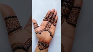 Full Hand Mehndi Design | Front Hand Mehndi Design | Stylish Mehandi Design #shorts