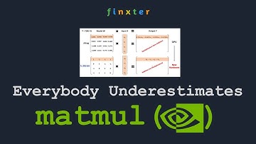 Matrix Multiplication is AI - What 1.58b LLMs Mean for NVIDIA