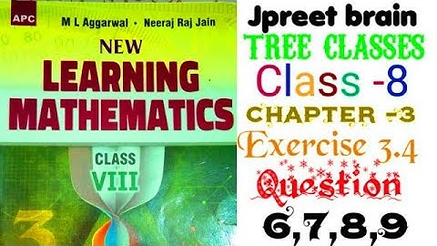 class 8 #mlaggarwal chapter 3 #squareandsquareroot #divisionmethod exercise 3.4 question 6,7,8,9