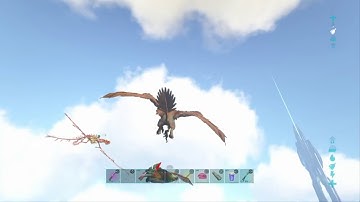 Back to griefing! We got a free tek tappy saddle - Ark Official PvP (Ps4)