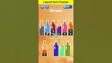 Water Color Sort Level 74 Walk-through Solution iOS/Android #shorts #youtubeshorts #puzzle #sortpuz