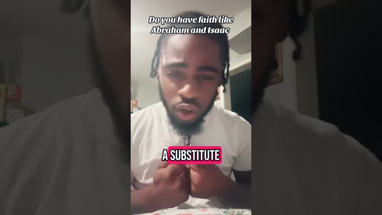 Do you have faith like Abraham and Issac ? 