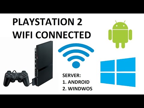 PS2 WiFi Connected Server via Android and Windows