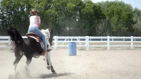 Nikki Sherman Practicing