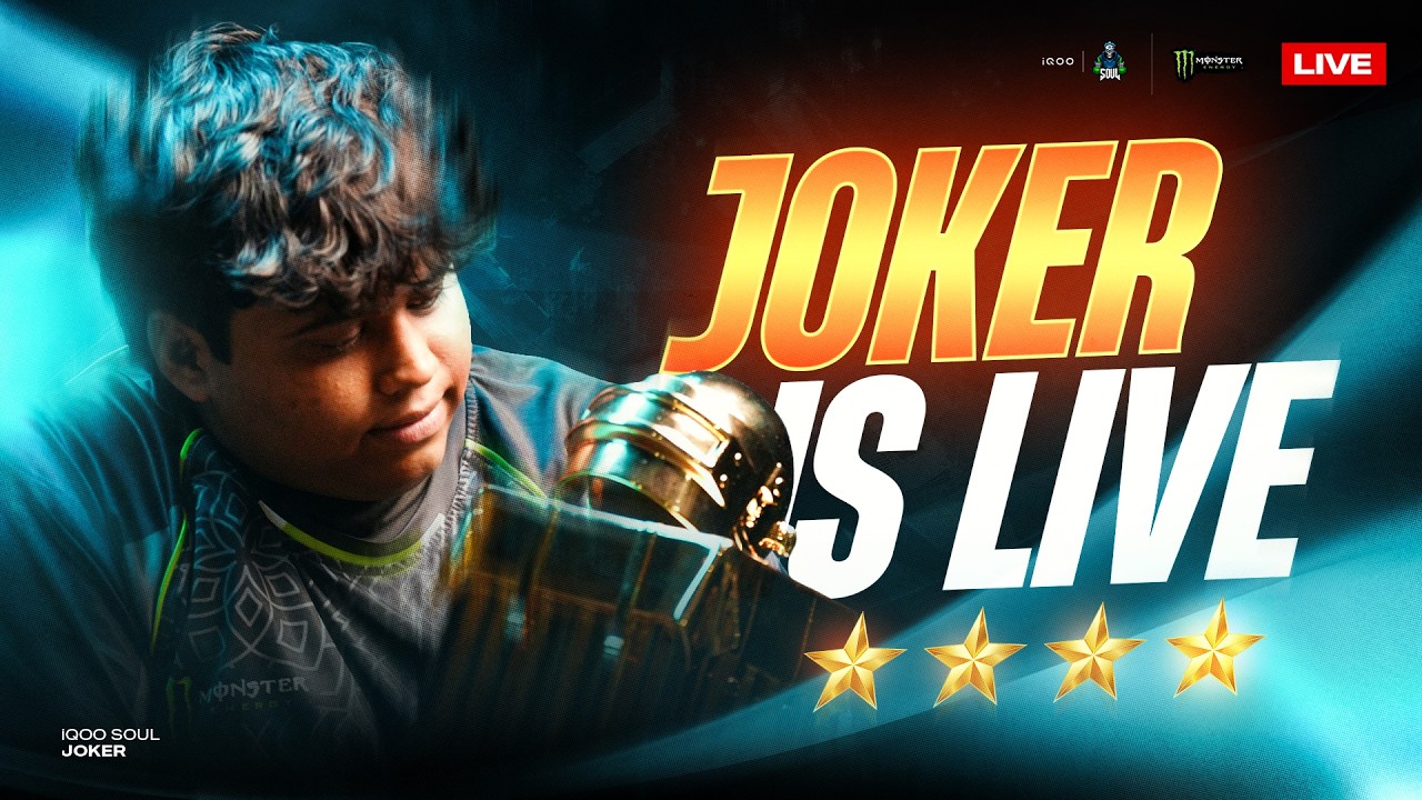 GRIND FOR WEEK 4 BMPS W iQOOSouL | JokerOP | BGMI #iQOO