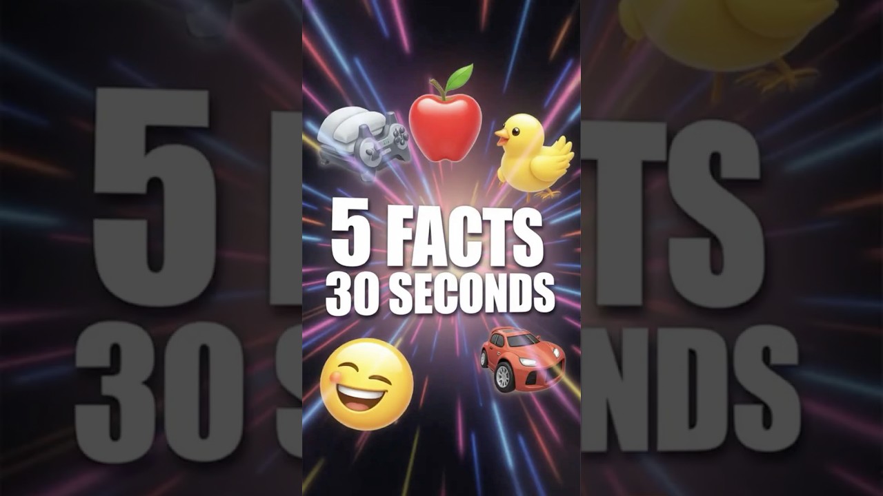 5 Random Facts in 30 Seconds! 🤯 #shorts