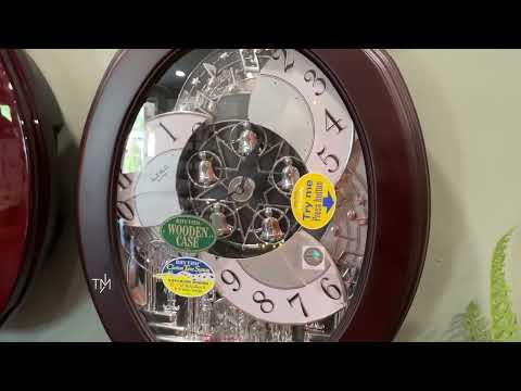 RHYTHM “Nostalgia Espresso” Musical Clock - 4MH871WU06 （スモールワールド「Nostalgia Espresso」リズムからくり時計）