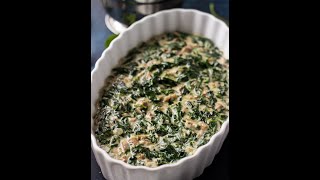Creamed Spinach and Mushrooms